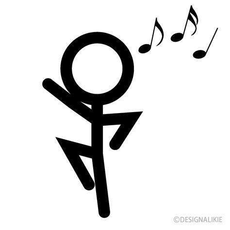 Dancing Stick Man Clip Art Free Png Image｜illustoon