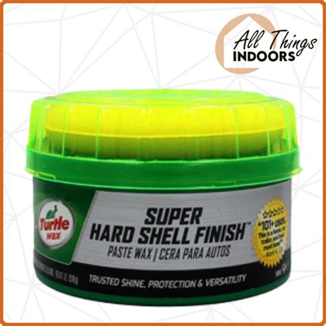 Turtle Wax Super Hard Shell Paste With Foam 9 5Oz Lazada PH