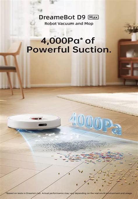 Buy Dreame Dreame D9 Max Robot Vacuum Cleaner Lidar Technology Powerful