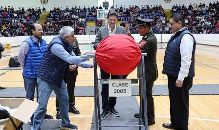 Realizan Sorteo de la Junta Municipal de Reclutamiento para liberación