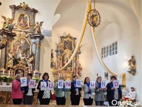 Jahre Frauenbund Wurz Ehrennadeln F R Gr Ndungsmitglieder Onetz