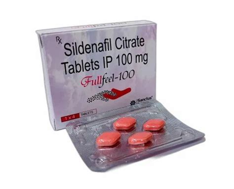 Sildenafil Citrate 100 Mg Tablet at Rs 235/stripe | Viagra Tablet in Baddi | ID: 27093677448