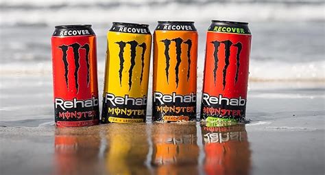 Monster Energy Rehab Tea Lemonade Energy Energy Iced Tea Energy Drink 15 5