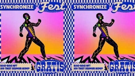 Synchronize Festival Digelar Oktober 2022 Bakal Bagi Bagi 100 Nft