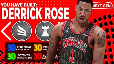 I Made PRIME Derrick Rose EXACT Build On NBA 2K21 YouTube