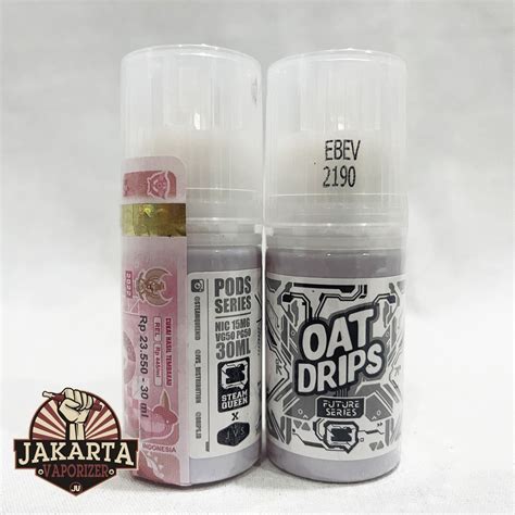 Jual PODS FRIENDLY OAT DRIPS FUTURE V6 30ML 15MG BY STEAMQUEEN X JVS