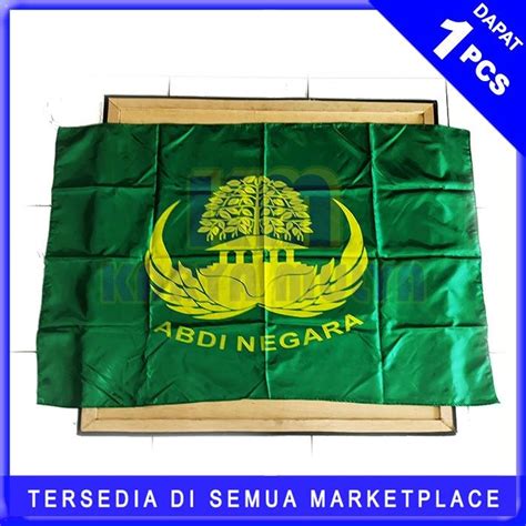 Bendera Logo Abdi Negara Korpri Bendera Korpri Warna Hijau Bendera Logo