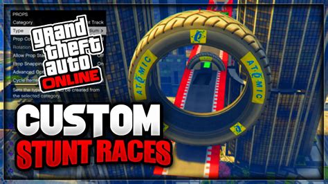 Gta Online New How To Create Custom Stunt Races Cunning Stunts