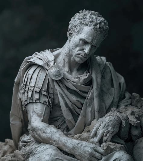 Premium Ai Image Gaius Julius Caesar Roman General Statesman And