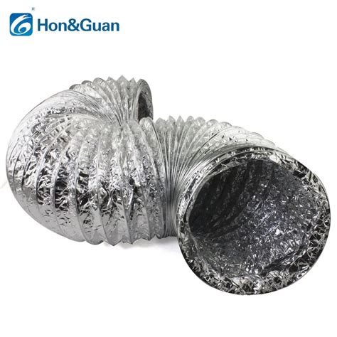 Aliexpress Buy Hon Guan Mm Mm Double Aluminium Foil Ducting