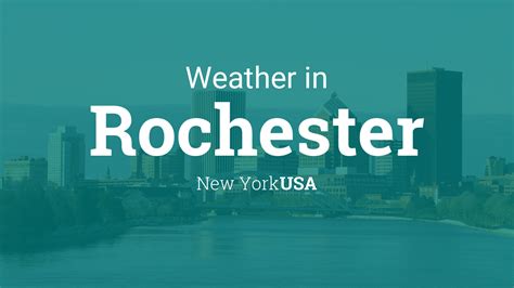 Weather for Rochester, New York, USA