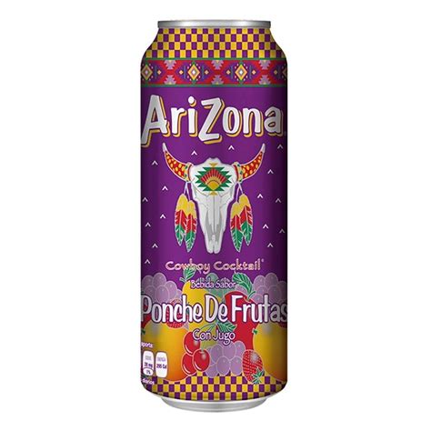 Bebida Arizona Ponche Frutas Ml Walmart