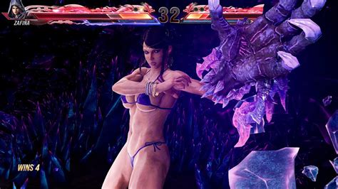 Tekken 8 Zafina Vs Reina Micro Bikini Fight RTX4090 YouTube