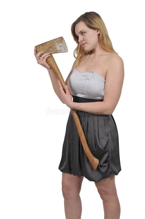 Crazy Girl Axe Stock Photos Free And Royalty Free Stock Photos From