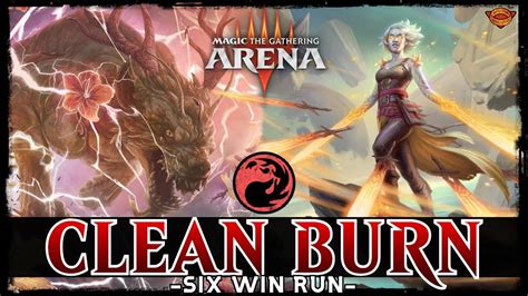 Red Deck Just Wins Mtg Arena Mono Red Aggro Burn Haste Prowess Six