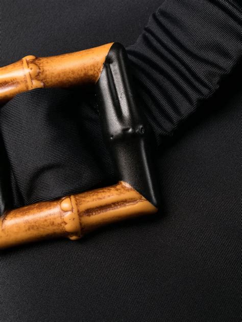 Johanna Ortiz Mahara Ruched Bikini Bottoms Black Farfetch