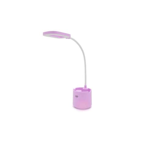 Luminaria Dp 6046 Abajur Touch Sem Fio Rosa KaBuM