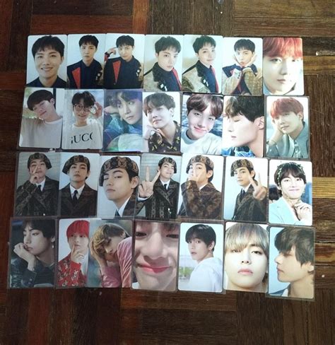 V Taehyung And Jhope Dicon 101 Photocard Set Including Tae Bread Hobbies And Toys Collectibles