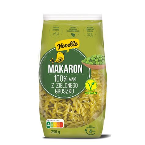 Makaron Proteinowy Z Groszku Zielonego Widerki G Novelle