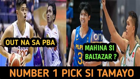 NUMBER 1 PICK SI TAMAYO KAYSA KAY BALTAZAR SA PBA APAT NA PLAYERS