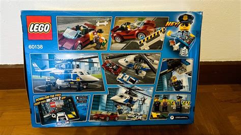 Lego City Police High Speed Chase 60138 Hobbies And Toys Toys And Games On Carousell