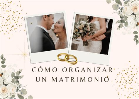 Cómo organizar un matrimonio