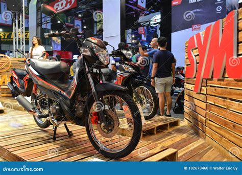 Sym Rv1 2 Motorcycle In Pasay Philippines Editorial Image Image Of