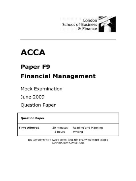 Pdf Acca F Mock Dokumen Tips