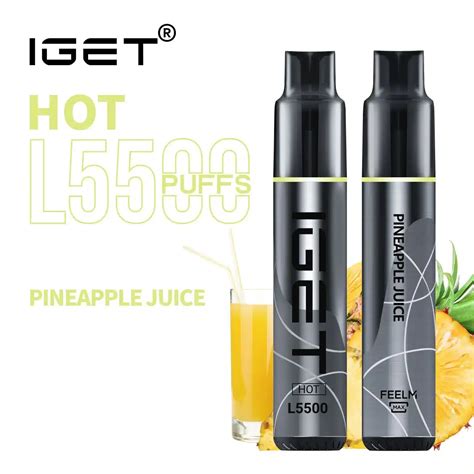 Puff Iget Hot Pineapple Juice Vape Dfo Australia