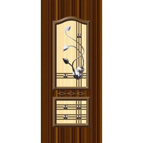 Brown Wooden Digital Print Door Size Dimension 7x3 Feet At Rs 250