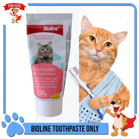 Bioline Dental Hygiene Set G For Cats Cheese Flavor Dental Hygiene