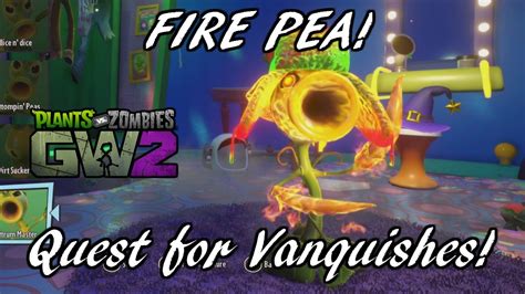 Fire Pea S Epic Quest For Vanquishes Plants Vs Zombies Garden Warfare