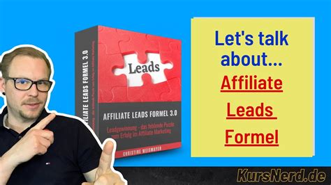 Affiliate Leads Formel Exklusive Einblicke E Mail Marketing Kann