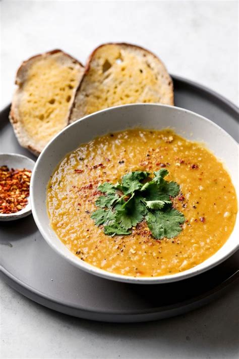 Iraqi Lentil Soup Vegangluten Freehigh Protein