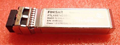 Fujitsu Finisar 10gbe Sfp Sr Lc 300m Mmf Transceiver Module S26461 F3986 E3