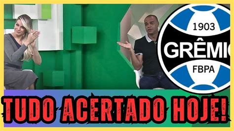 GRÊMIO É AVISADO SOBRE SITUAÇÃO DE JOGADOR PEGOU DE SURPRESA