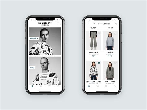 Clothes Store App Concept By Anastasia Golyashkina On Dribbble