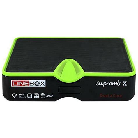 Receptor Digital Cinebox Supremo X Full HD 3D No Paraguai