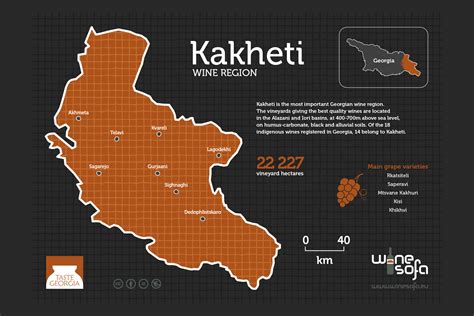 Kakheti wine region infoposter - WineSofa : Wine & Adventures in CEE