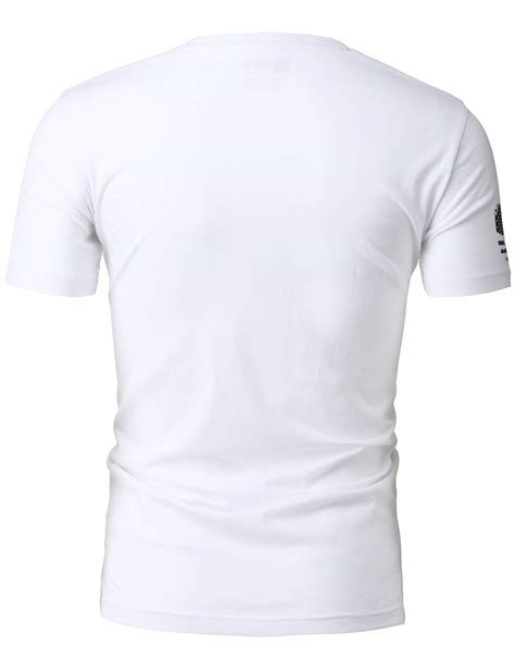 H2h Mens Casual Slim Fit Short Sleeve T Shirts Cotton