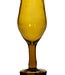 Mouth Blown Wine Glass Amber Couleur Locale