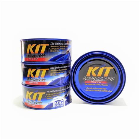 Jual Kit Kaleng Biru Paste Wax Metallic Car Poles Pengkilat Cat Metalik