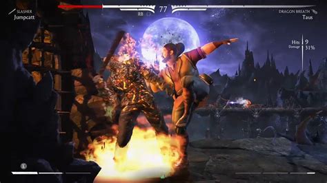 Mkx Bo Rai Cho Wins Rounds Quickly Dragons Breath Youtube