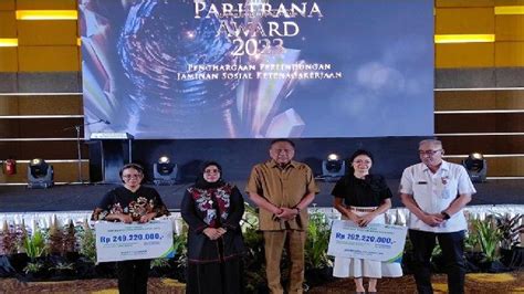 Daftar Pemenang Paritrana Award Sulawesi Utara Tahun 2023