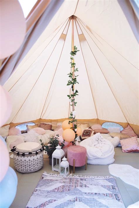 Bell Tent North And East London Muddy Boots Sleepover Parties