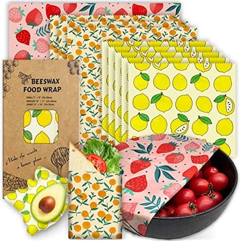 Bee S Wrap Assorted 3 Pack Eco Friendly Reusable Beeswax Food Wraps