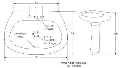 How to Measure a Bathroom Pedestal Sink – Everything Bathroom