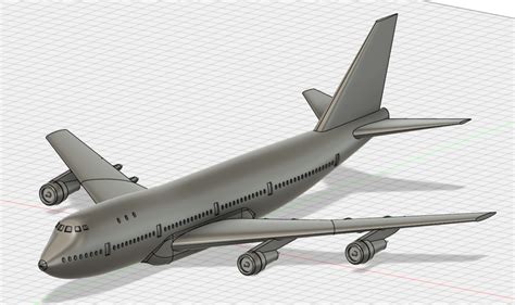 Free 3D file Boeing 747-100 🛩️ ・3D print model to download・Cults