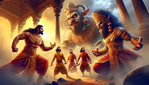 bhima  hidimva epic battle  mahabharata section clv