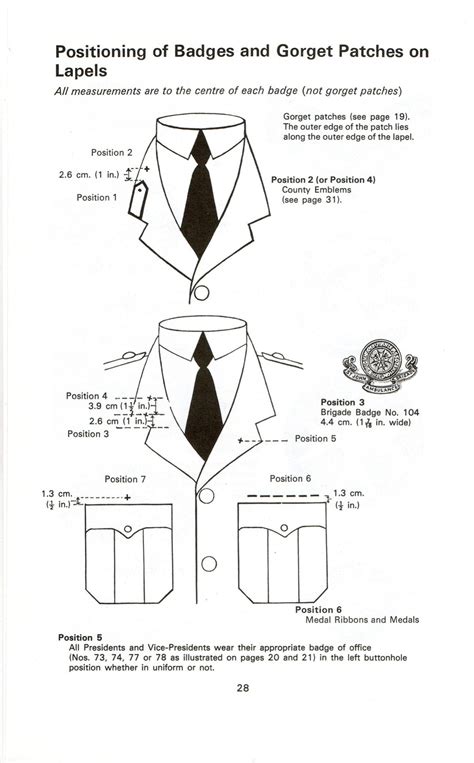 Dress Regulations Stjohn Ambulance Brigade 1980 The Order Of St